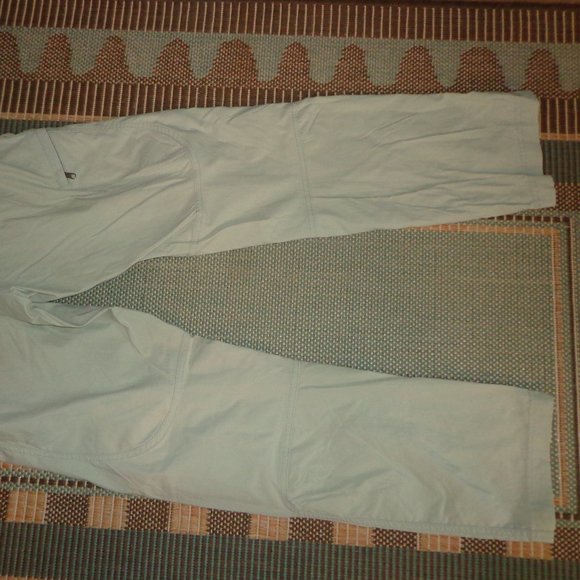 Patagonia Sport Multifunctional Hiking Pants Wm's XS Tan Elastic Waist Pockets - Picture 11 of 15